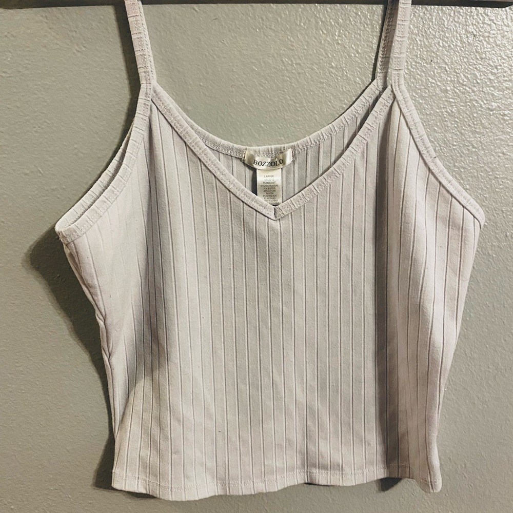 White crop top